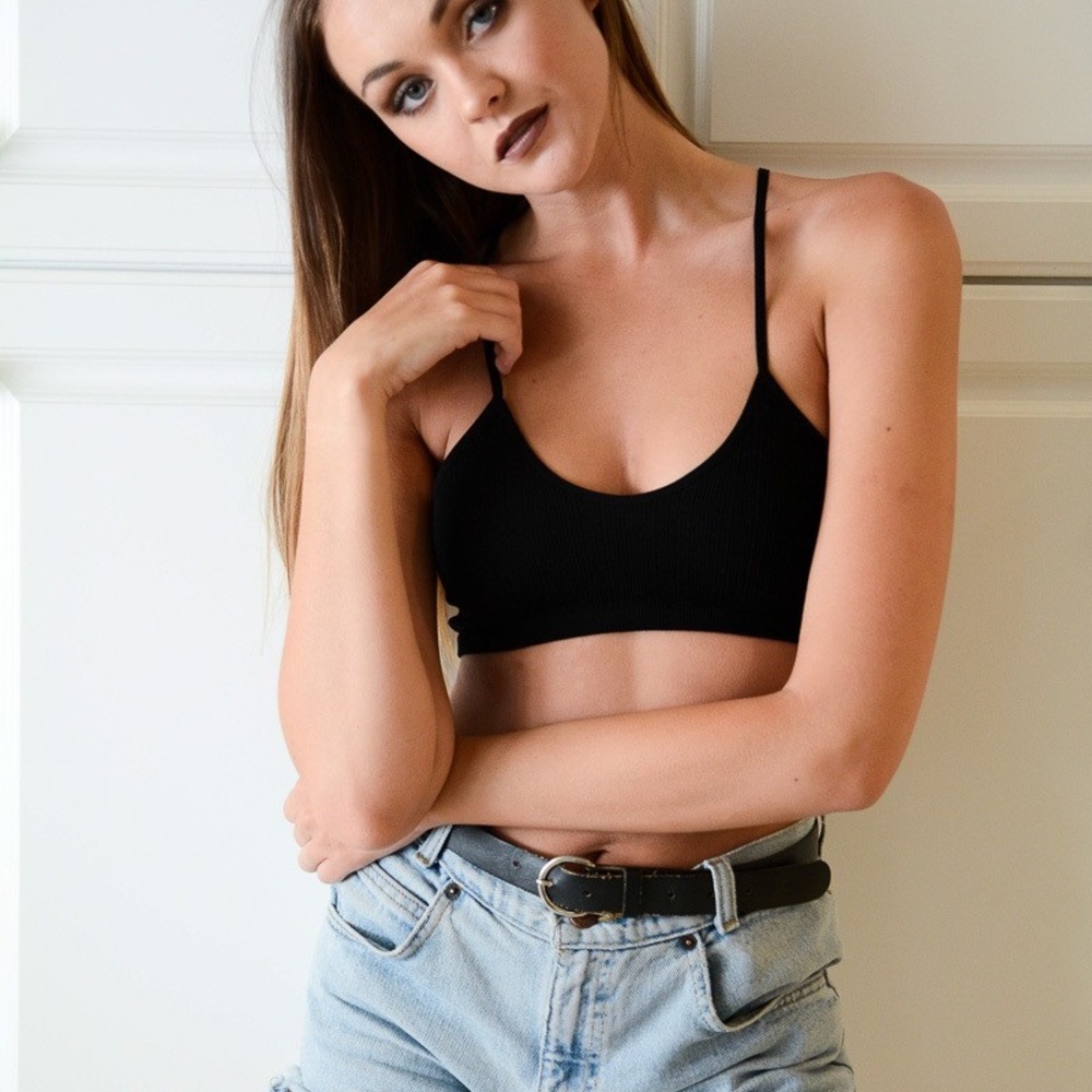 HOST PICK Seamless Slash Racer Back Bralette - Picture 2 of 3